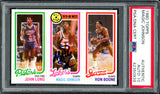 Magic Johnson Autographed 1980 Topps Card Los Angeles Lakers Auto Grade Gem Mint 10 PSA/DNA #42350939
