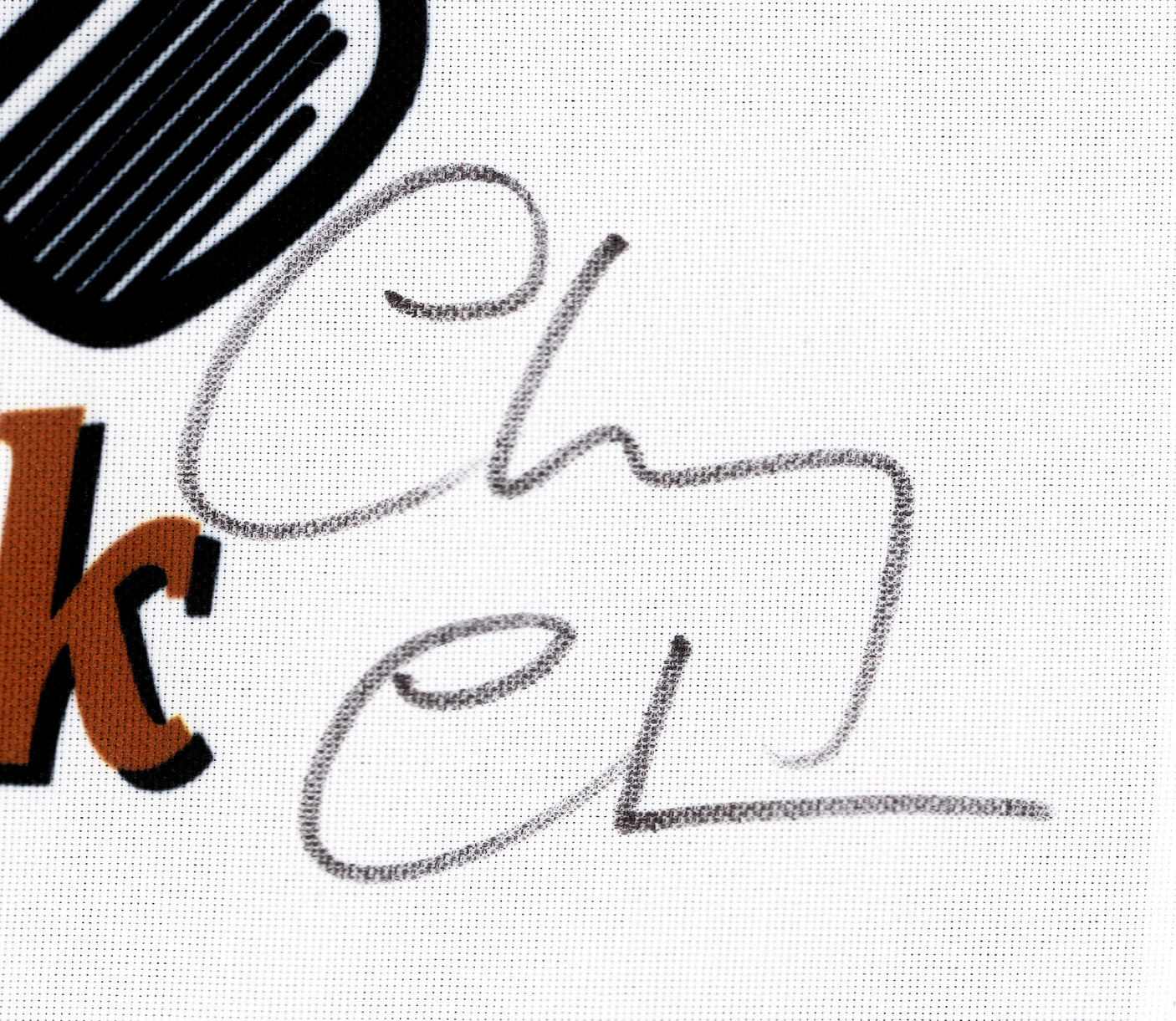 Chevy Chase Autographed White Caddyshack Golf Pin Flag Caddyshack Beckett BAS QR Stock #230656