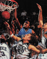 Rasheed Wallace Autographed 8x10 Photo North Carolina Tarheels Beckett BAS QR #BS36801