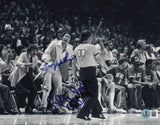 Lenny Wilkens & Les Habegger Autographed 8x10 Photo Seattle Supersonics Beckett BAS QR #BS36825