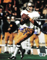 Sonny Sixkiller Autographed 8x10 Photo Washington Huskies Beckett BAS QR #BS36893