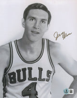 Jerry Sloan Autographed 8x10 Photo Chicago Bulls Beckett BAS QR #BS30111