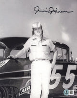 Junior Johnson Autographed 8x10 Photo Nascar Beckett BAS QR #BS30152