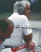 Junior Johnson Autographed 8x10 Photo Nascar Beckett BAS QR #BS30155
