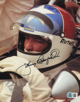 Junior Johnson Autographed 8x10 Photo Nascar Beckett BAS QR #BS30166