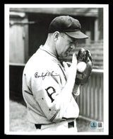 Burleigh Grimes Autographed 8x10 Photo Pittsburgh Pirates Beckett BAS QR #BS36758