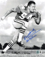 Chuck Howley Autographed 8x10 Photo Dallas Cowboys "Best of Luck" Beckett BAS QR #BS12801
