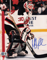 Martin Brodeur Autographed 8x10 Photo New Jersey Devils Beckett BAS QR #BS30581