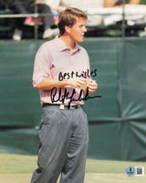 Phil Mickelson Autographed 8x10 Photo "Best Wishes" Beckett BAS QR #BS30793