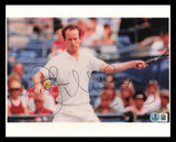 John McEnroe Autographed 8x10 Photo Beckett BAS QR #BS30809