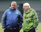 Sigi Schmid & Alan Hinton Autographed 11x14 Photo Seattle Sounders Beckett BAS QR #BS31924