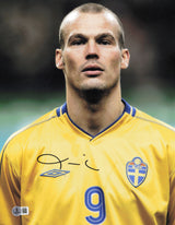 Freddie Ljungberg Autographed 11x14 Photo Sweden Beckett BAS QR #BS31925