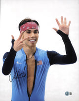Apolo Anton Ohno Autographed 11x14 Photo Team USA Beckett BAS QR #BS30513