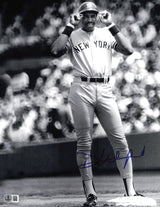 Dave Winfield Autographed 11x14 Photo New York Yankees Beckett BAS QR #SB30659