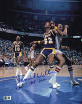 Jamaal Wilkes Autographed 11x14 Photo Los Angeles Lakers "HOF 2012" Beckett BAS QR #SB30706