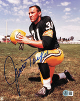 Jim Taylor Autographed 8x10 Photo Green Bay Packers Beckett BAS QR #BS32012