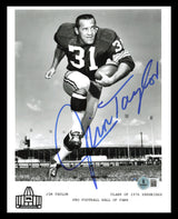 Jim Taylor Autographed 8x10 Photo Green Bay Packers Beckett BAS QR #BS32013