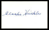 Clarke Hinkle Autographed 3x5 Index Card Green Bay Packers SKU #248507