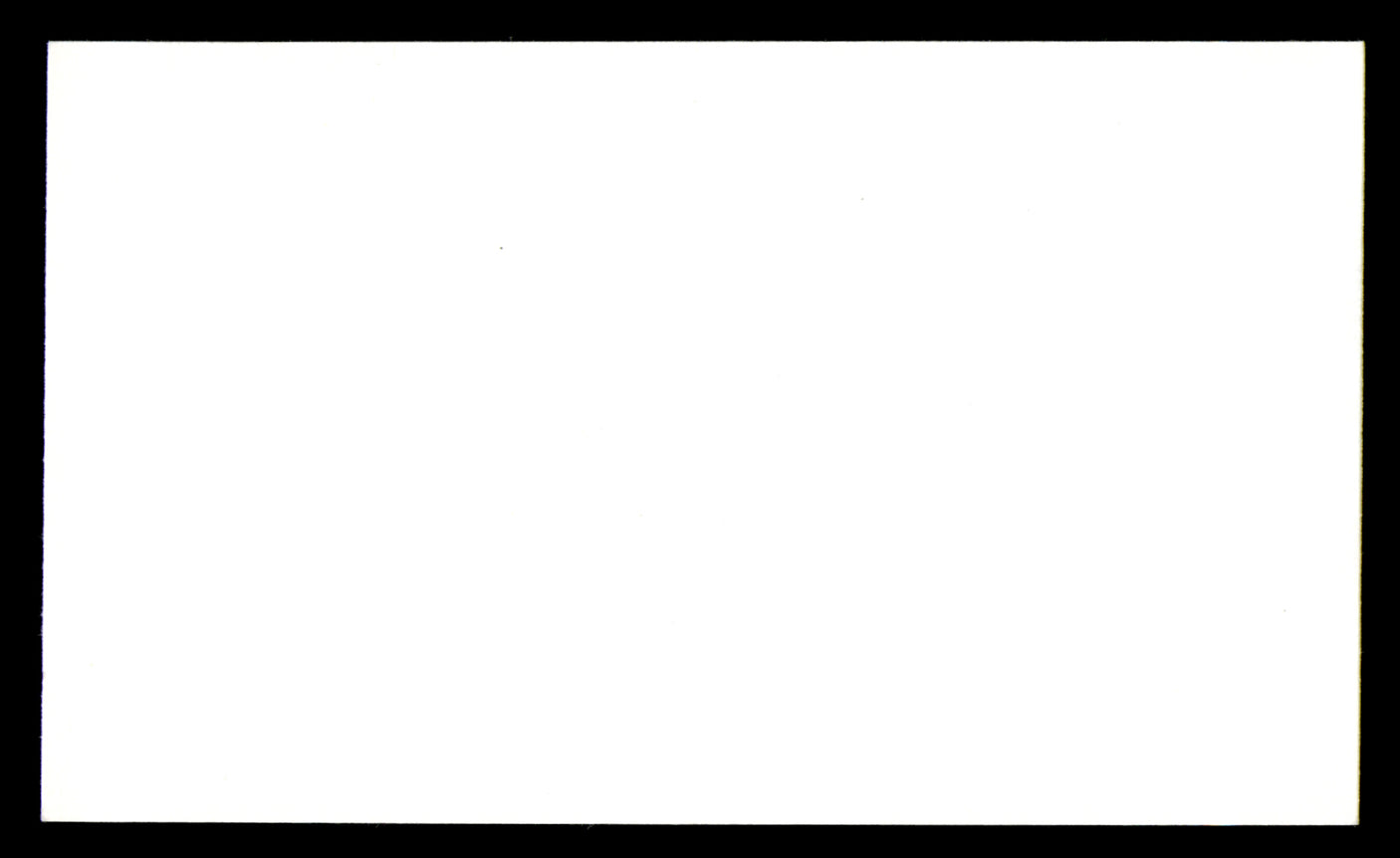 Lamar Hunt Autographed 3x5 Index Card Kansas City Chiefs SKU #248512