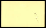 Johnny Unitas Autographed 3x5 Index Card Baltimore Colts SKU #248567