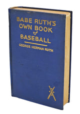 Babe Ruth Autographed 'Own Book of Baseball' Book New York Yankees Auto Grade Mint 9 #356/1000 Beckett BAS #AB93849