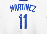 Seattle Mariners Edgar Martinez Autographed White Nike Cooperstown Collection Jersey Size XL Beckett BAS Witness Stock #230596