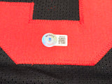 San Francisco 49ers Nick Bosa Autographed Black Jersey Beckett BAS Witness Stock #230700
