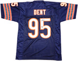 Chicago Bears Richard Dent Autographed Blue Jersey "MVP XX" Beckett BAS Witness Stock #231049