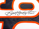 Chicago Bears Dan Hampton Autographed Blue Jersey "HOF 2002" Beckett BAS Witness Stock #231046