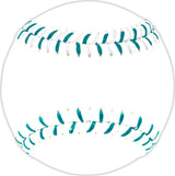 Edgar Martinez Autographed Official 2023 All Star Game Logo Game Baseball Seattle Mariners Beckett BAS Witness Stock #230599