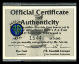 Tom Seaver Autographed 1992 Front Row Sealed All-Time Great Signature Series Card Set New York Mets #/5000 SKU #248645