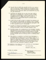 Jackie Robinson Autographed 1956 Greatest Sports Thrill Contract Brooklyn Dodgers Beckett BAS #AE16478