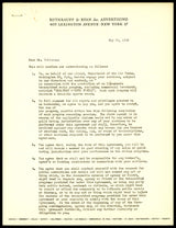 Jackie Robinson Autographed 1956 Greatest Sports Thrill Contract Brooklyn Dodgers Beckett BAS #AE16478