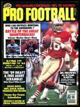 Boomer Esiason & Bernie Kosar Autographed Pro Football Magazine Beckett BAS QR #BS31934