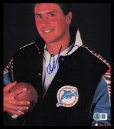 Dan Marino Autographed 8x11 Magazine Page Photo Miami Dolphins Beckett BAS QR #BS36772