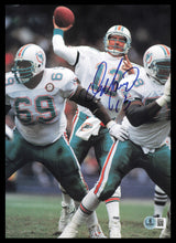 Dan Marino Autographed 8.5x11 Magazine Page Photo Miami Dolphins Beckett BAS QR #BS36775