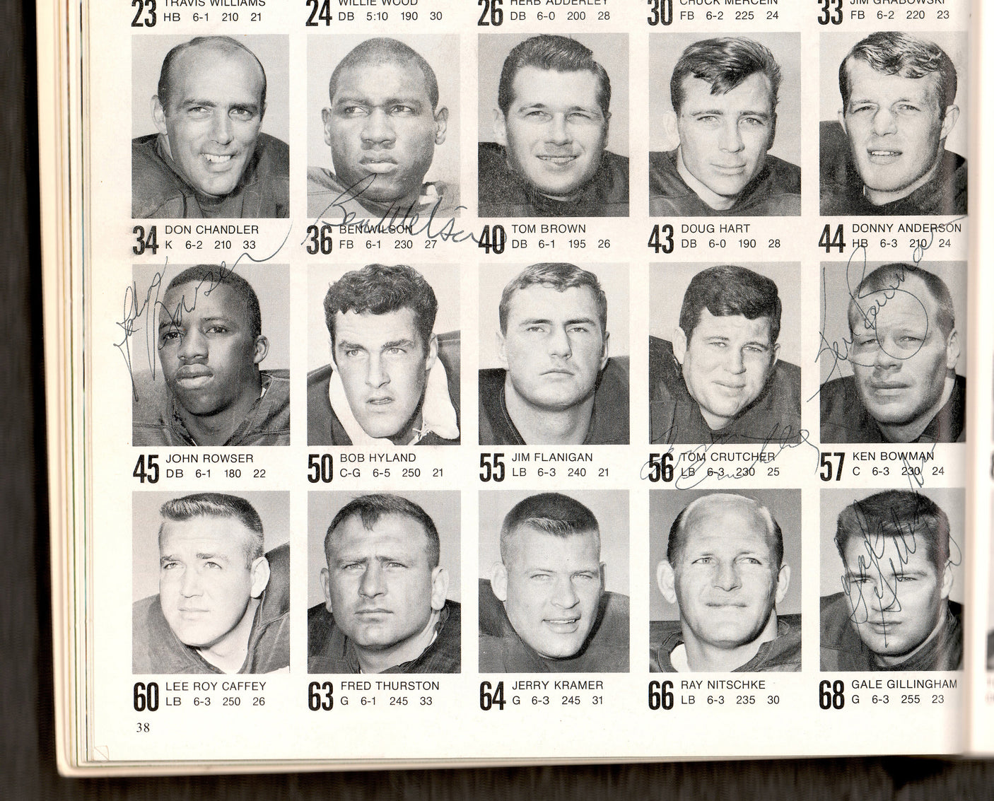 1968 Green Bay Packers Autographed Super Bowl II Program With 21 Signatures Including Bart Starr & Henry Jordan Beckett BAS #AE16479