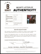 Quiet Riot Autographed Metal Health CD Cover With 4 Signatures Including Kevin DuBrow Beckett BAS #AE16581