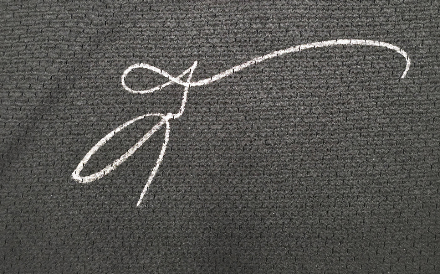 Philadelphia 76ers Allen Iverson Autographed Black Authentic Mitchell & Ness 2000-01 HWC Swingman Jersey Size 2XL Beckett BAS Witness Stock #245734