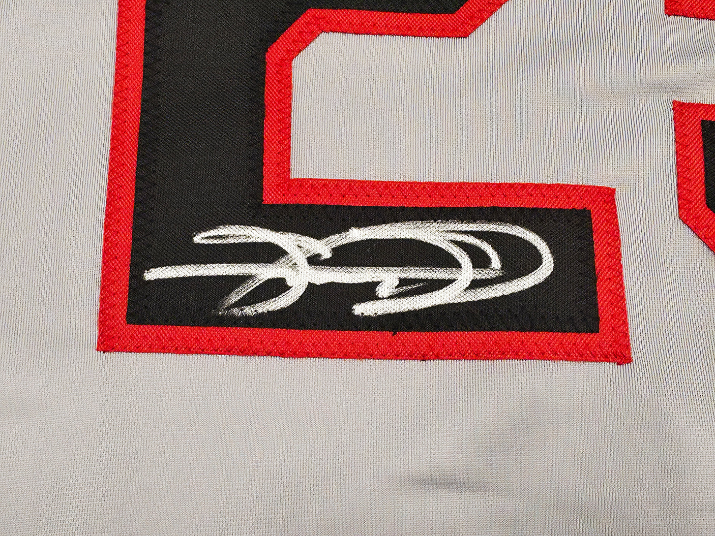 Chicago White Sox Sammy Sosa Autographed Gray Jersey Beckett BAS Witness Stock #245741