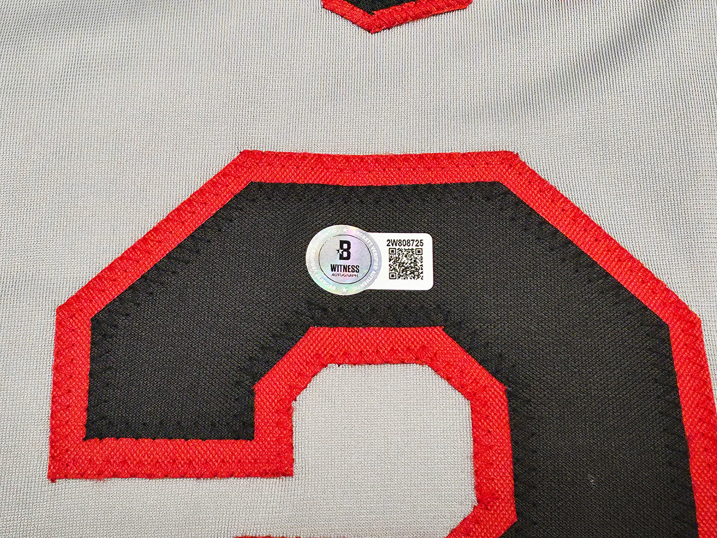 Chicago White Sox Sammy Sosa Autographed Gray Jersey Beckett BAS Witness Stock #245741
