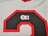 Chicago White Sox Sammy Sosa Autographed Gray Jersey Beckett BAS Witness Stock #245741