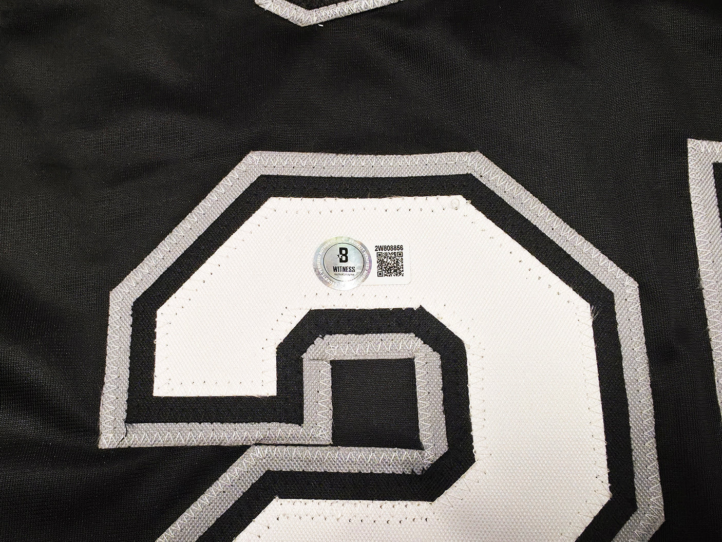 Chicago White Sox Sammy Sosa Autographed Black Jersey Beckett BAS Witness Stock #245740