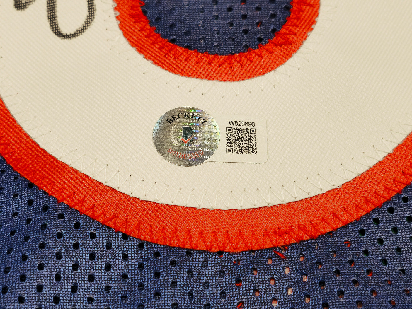 Philadelphia 76ers Julius "Dr. J" Erving Autographed Blue Jersey Beckett BAS Witness Stock #232613