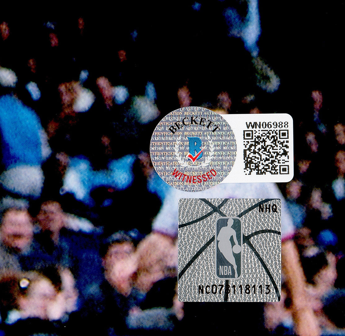 Shaquille O'Neal Autographed 16x20 Photo Los Angeles Lakers Beckett BAS Witness Stock #232718