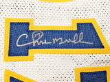 Golden State Warriors Chris Mullin, Tim Hardaway & Mitch Richmond Autographed White Jersey Run TMC Beckett BAS Witness Stock #216817
