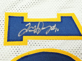 Golden State Warriors Chris Mullin, Tim Hardaway & Mitch Richmond Autographed White Jersey Run TMC Beckett BAS Witness Stock #216817
