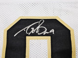 New Orleans Saints Drew Brees Autographed White Jersey "SB XLIV MVP" Beckett BAS Witness Stock #216828