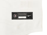 Boston Red Sox Pedro Martinez Autographed White Nike Jersey Size L 2004 WS Patch Beckett BAS Witness Stock #216948