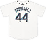 Seattle Mariners Julio Rodriguez Autographed White Nike Jersey Size L "2022 AL ROY" Fanatics Holo Stock #216020